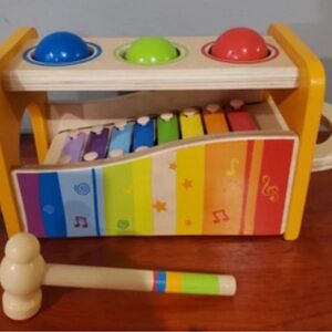 Colorful Wooden Musical Toy Set